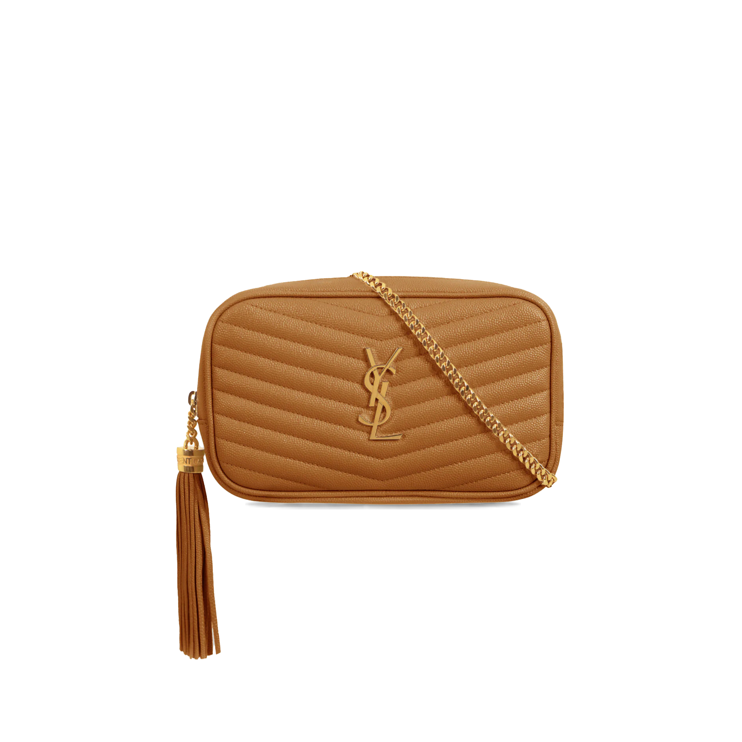 YSL LOU MINI BAG IN MATELASSÉ GRAIN DE POUDRE EMBOSSED LEATHER 39580966977617 (19*10.5*5cm)